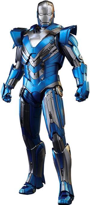 Figure Hot Toys MMS391 - Marvel Comics - Iron Man 3 - Iron Man Blue Steel Mark 30