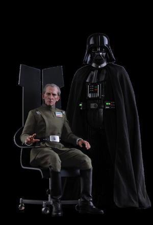 Figure Hot Toys MMS434 - Star Wars 4 : A New Hope - Grand Moff Tarkin & Darth Vader