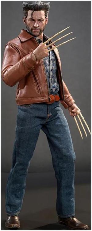 Figure Hot Toys MMS660D - Marvel Comics -X-Men : Days Of The Future Past - Wolverine 1973 Suit Deluxe Version