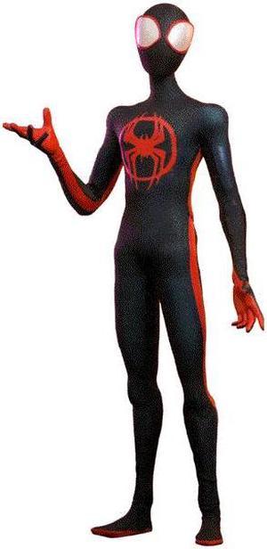 Figure Hot Toys MMS710B  Marvel Comics  Spider Man  Across The Spider Verse  Miles Morales Deluxe version