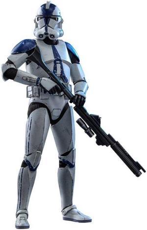 Figure Hot Toys TMS022  Star Wars  The Clone Wars  501ST Battalion Clone Trooper Standard Version