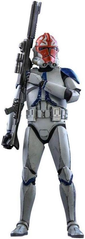 Figure Hot Toys TMS023 - Star Wars : The Clone Wars - 501ST Battalion Clone Trooper deluxe Version