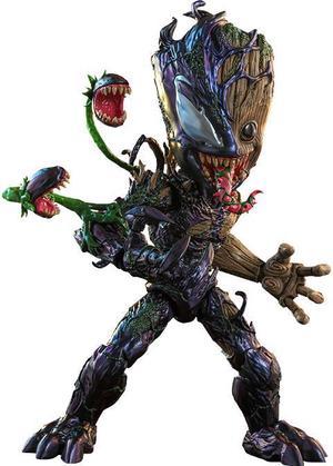 Figure Hot Toys TMS027  Marvel Comics  Marvels SpiderMan  Maximum Venom  Venomized Groot