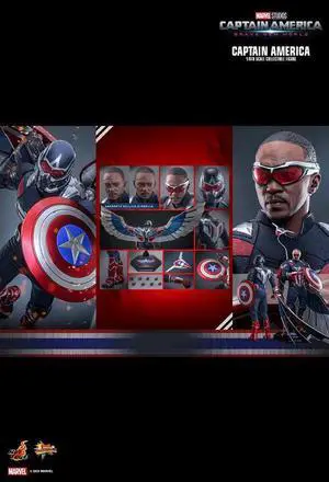 Figure Hot Toys MMS779 - Marvel Comics - Captain America : Brave New World - Captain America
