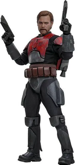 Figure Hot Toys TMS126 - Star Wars : The Clone Wars - Obi Wan Kenobi Mandalorian Armor