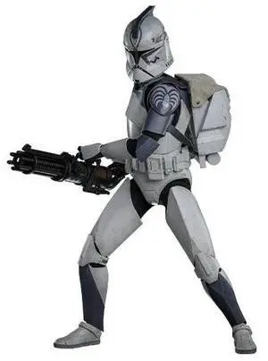 Figure Hot Toys TMS143 - Star Wars : The Clone War - 104Th Battalion Wolfpack Clone Trooper Deluxe Version