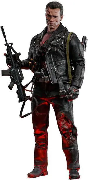 Figure Hot Toys DX46 - Terminator 2 : Judgment Day - T800 Battle Damaged Version