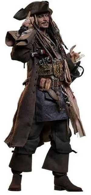 Figure Hot Toys DX37 - Pirates Of The Caribbean : Dead Men Tell No Tales - Jack Sparrow Standard Version