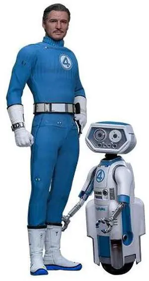 Figure Hot Toys MMS822B - Marvel Comics - The Fantastic Four : First Steps - Mister Fantastic & H.E.R.B.I.E