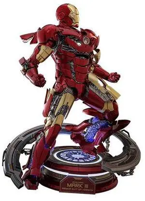 Figure Hot Toys MMS825D72 - Marvel Comics - Iron Man - Iron Man Mark III Armor Suit Up Version