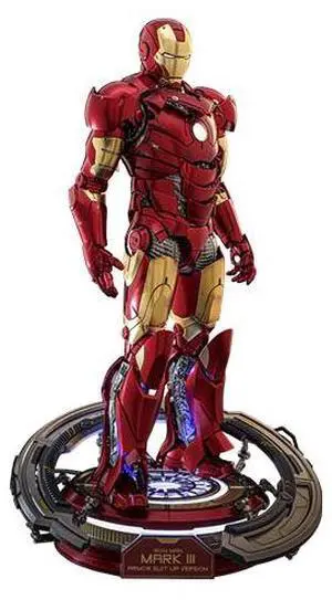 Figure Hot Toys MMS825D72B - Marvel Comics - Iron Man - Iron Man Mark III Armor Suit Up Version