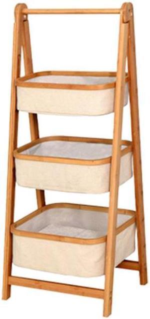 Miscellaneous storage basket, household foldable storage rack, 3 layers