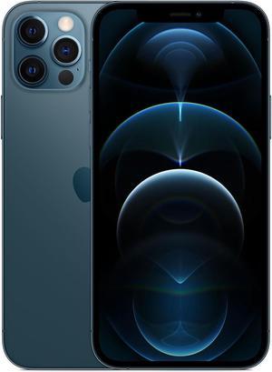 Apple iPhone 12 Pro 256GB, Refurbished Unlocked Cell Phone, Pacific Blue - Very Good Condition (Grade B)