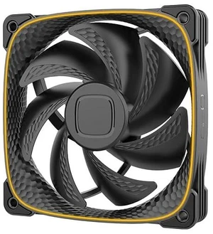 Squama 2503 RGB PWM Fan - 120mm - 1 Pack Performance & Silent Balance - Dual Lighting Loop - Motherboard SYNC with 5V 3pin - 4pin PWM - Black (GEO-S2503B-1) Squama 2503 RGB PWM Fan - 120mm - 1 Pack Performance & Silent Balance - Dual Lighting Loop - Motherboard SYNC with 5V 3pin - 4pin PWM - Black (GEO-S2503B-1)