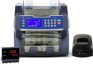 AB5800 Bank Grade Bill Counter with Batch Value with Printer