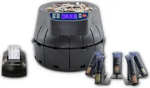 AB510 Retail Sort & Wrap Coin Counter with Printer