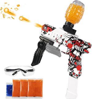 Gel Ball Blaster Electric Splatter Ball Blaster Automatic Burst Water Beads Highly Assembled Toy Blasters Outdoor for Kids Boys Adult