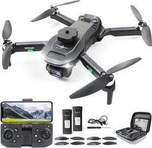zhenduo Mini Drone with 720P Camera, Foldable FPV RC Drone for Beginners, Auto Hover, One Key Start/Land, 3D Flips, 2 Batteries, Ideal Outdoor Toys Gifts for Boys