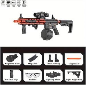zhenduo M4 Electric Gel Ball [7.4v High Speed Upgrade] Toy Rifle-WH28B-1