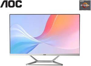 AOC All-in-One PC Business Desktop 23.8" FHD Screen AMD R3 3250U 512 GB SSD Processor up to 3.5GHz 16GB RAM  Windows 11 Home Wi-Fi 6 USB Dual Speakers Home Office Work Business Keyboard&Mouse
