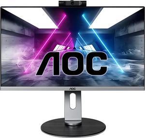 AOC All-in-One Business Desktop 23.8" FHD Display AMD R5 5600G Processor up to 4.4GHz 16GB RAM 512 GB SSD Windows 11 Home Wi-Fi Keyboard&Mouse Dual Speakers Adjustable Angle Height PC Office Work