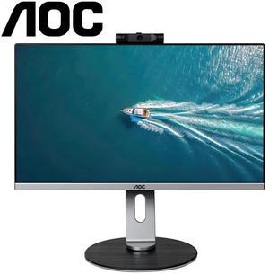 AOC All-in-One Business Desktop 23.8" FHD Display  AMD R5 5600G Processor up to 4.4GHz 16GB RAM 512 GB SSD Windows 11  Wi-Fi Keyboard&Mouse Dual Speakers Adjustable Angle Height PC Office Work/gaming