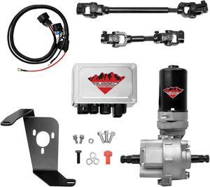 Rugged Front Electric Power Steering Kit for Polaris Ranger 400/500/800, is A Bolt On System, Gets Rid of Wheel Jerk/Bump Steer When Navigating Rough Terrains (See Fitment Details in Description)