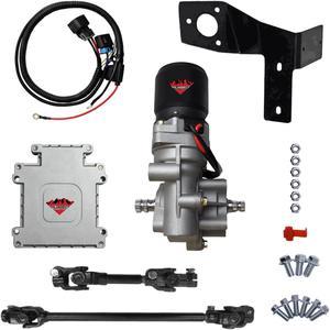 Rugged Front Electric Power Steering Kit (2005-21) John Deere Gator HPX/XUV, Is A Bolt On System, Gets Rid of Wheel Jerk/Bump Steer When Navigating Rough Terrains, to Designed to Make Your Ride Better