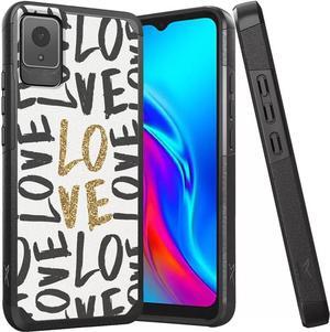 For TCL K11 T432W Dual Hybrid Cover Cell Phone Case - MK Love