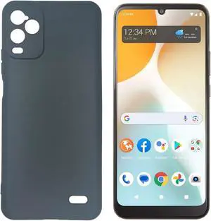 For BLU View 5 PRO B170D TPU 1-Piece Flexible Skin Cover Cell Phone Case - Black