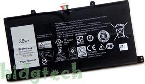 New Genuine 7WMM7 28Wh Battery for Venue 11 Pro D1R74 CFC6C Keyboard Dock Tablet  21CP3/52/93-2