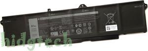 New Genuine 9JRV0 97Wh Battery for Latitude 15 5521 Precision 15 3561 Alienware m17 R5 Series 31CP7/54/64-2