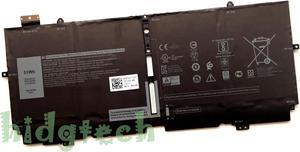 52TWH New 51Wh Battery for XPS 13 7390 2-in-1 Series 052TWH 0XX3T7