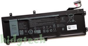 New Genuine V0GMT 56Wh Laptop Battery for Inspiron 7500 7501 G7 17 7700 Series W62W6 NCC3D TJDRR 3ICP77362