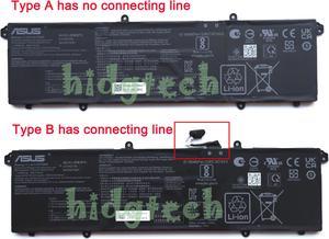 New Genuine C31N2105 Battery for Vivobook M3402QA K3402ZA M3402RA M5402RA / Vivobook S 14X S5402Z / Twin 15 K3502Z K3402Z S5600F S4600F Series 0B200-04140000, 31CP6/70/81