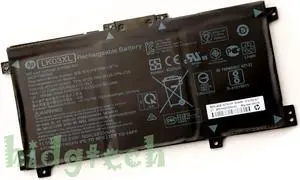 LK03XL New Battery for HPEnvy X360 15-BP 15-BQ 15-CN 15-CP 15-CR 17-AE 17-CE 15-BP 15-BQ 15-CN 15-CP 15-CR Series L09281-855 916814-855