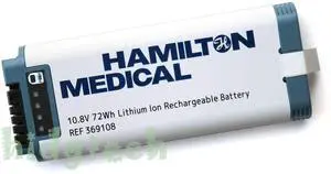 New REF 369108 for Hamilton Medical Ventilator C1 T1 Oxygen Machine Battery