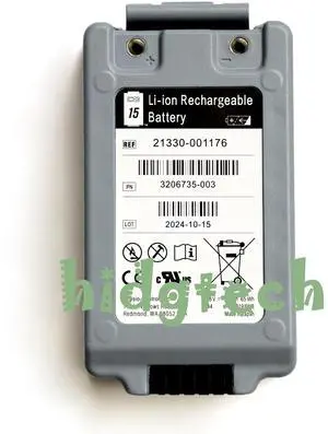 New REF 21330-001176 for Physio-Control LifePak15 Monitor Defibrillator Battery 3ICR19/66-3