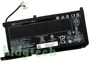 PG03XL New Laptop Battery for HPPavilion Gaming 15-DK 15-DK0000 15-dk0020TX 15-ec0000 Series HSTNN-OB1I L48430-AC1 L48495-005