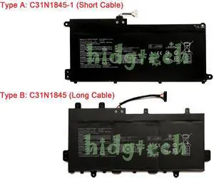 New C31N1845-1 C31N1845 Battery for Asus Chromebook Flip C346FA C436 C436FA Series 0B200-03570000 31CP4/74/84 Long Cable
