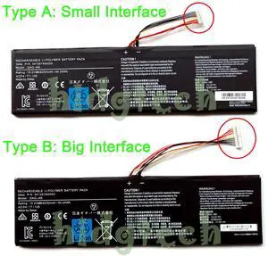GAG-J40 New Battery for Giga-byte Aero 14-P64WV7 14-K7 15-X9 15-Y9 X5 V8 Series 4ICP4/77/128