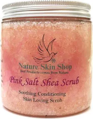 Pink Himalayan Salt And Shea Scrub