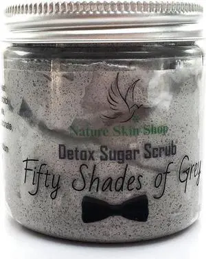 Detox Activated Charcoal Scrub Soap , Fifty Shades of Grey Whipped Sugar