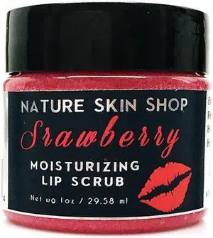 Strawberry Natural Moisturizing Sugar Lip Scrub