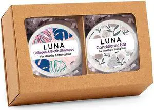 Luna Collagen & Biotin Shampoo | For Healthy & Strong Hair-Shampoo & Conditioner