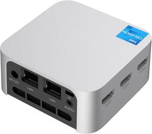 HIGOLEPC Mini PC Windows 11 PRO, Intel Celeron J4125 Mini Computer