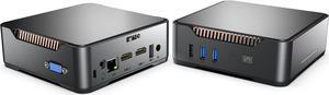 Mini PC,12th Intel Alder Lake- N95 up to 3.4 GHz,8GB RAM+256GB ROM M.2 SSD,Mini Computer Support 2.5" SSD (up to 2TB),WiFi 2.4G/5G,BT 4.2,4K, Business, Home, Office mini desktop