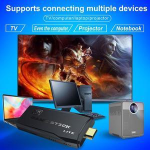 Retro Arcade M8-4K Wireless Gaming Console: 4K HDMI Mini Home System with 2.4G Tech, Classic Design & TV Compatibility for Vintage Gaming Revival