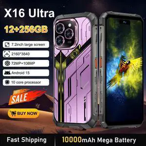 DQDRM rugged triple-security mobile phone S26 Ultra with a large battery, resistant to water and drops, featuring NFC and night vision function. 16GB + 1TB. Snapdragon 8 Elite (10-core), Android 15. DQDRM rugged triple-security mobile phone S26 Ultra with a large battery, resistant to water and drops, featuring NFC and night vision function. 16GB + 1TB. Snapdragon 8 Elite (10-core), Android 15.