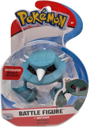 Wicked Cool Toys Pokemon Battle Figure Metang Articulated 95006 Wicked Cool Toys Pokemon Battle Figure Metang Articulated 95006